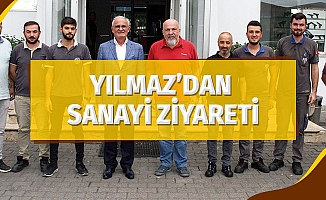 Yılmaz'dan Sanayi Ziyareti