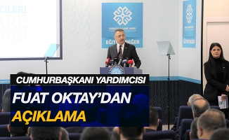 Cumhurbaşkanı Yardımcısı Fuat Oktay'dan açıklama