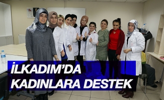 İlkadım'da kadınlara destek