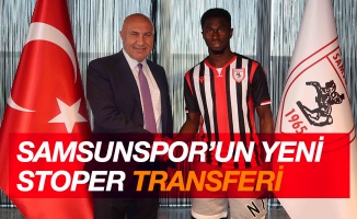 Samsunspor 3. yabancı oyuncu transferini de tamamladı