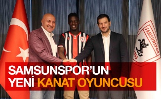 Samsunspor'un yeni transferi Ganalı Edwin Gyasi