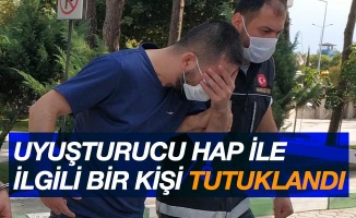 Samsun'da uyuşturucu hapla ilgili 1 kişi tutuklandı