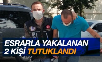 Samsun’da esrarla yakalanan 2 kişi tutuklandı