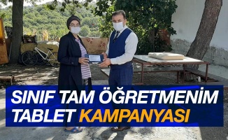"Sınıf Tam Öğretmenim" tablet bağış kampanyası