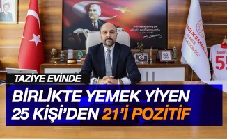 Korona vaka şampiyonu Samsun’da taziye evinde birlikte yemek yiyen 25 kişiden 21’i pozitif çıktı