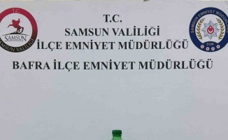 Bafra’da sahte alkol operasyonu