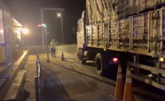 Kantara girmeyen tırlara 849 bin 679 TL ceza