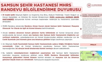 Samsun Şehir Hastanesi randevularında "hizmet binası karışıklığı"na dikkat