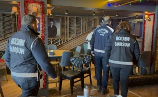 Samsun’da polis yılbaşı öncesi sahte ve kaçak içki denetimi yaptı
