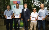 Azerbaycanlı heyet Samsun’da fındık bahçelerini inceledi