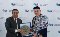 OMÜ Rektörü Ünal’a Özbekistan’dan fahri profesörlük